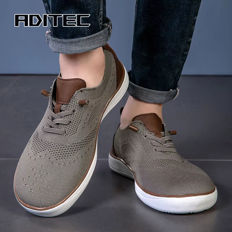 Chaussures de Marche Larges et Légères pour Homme