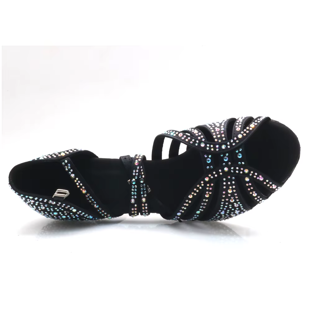 LOOGTSHON Chaussures de jazz à la mode pour femmes avec talon plateforme
