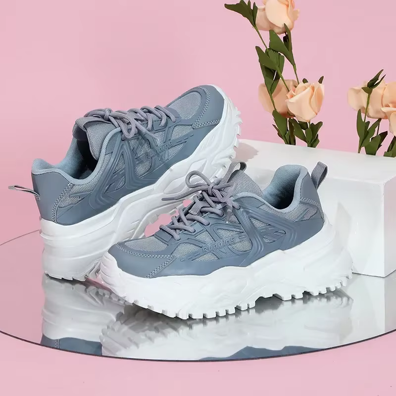 Chaussures de dehors à Plateforme Rose pour Femme