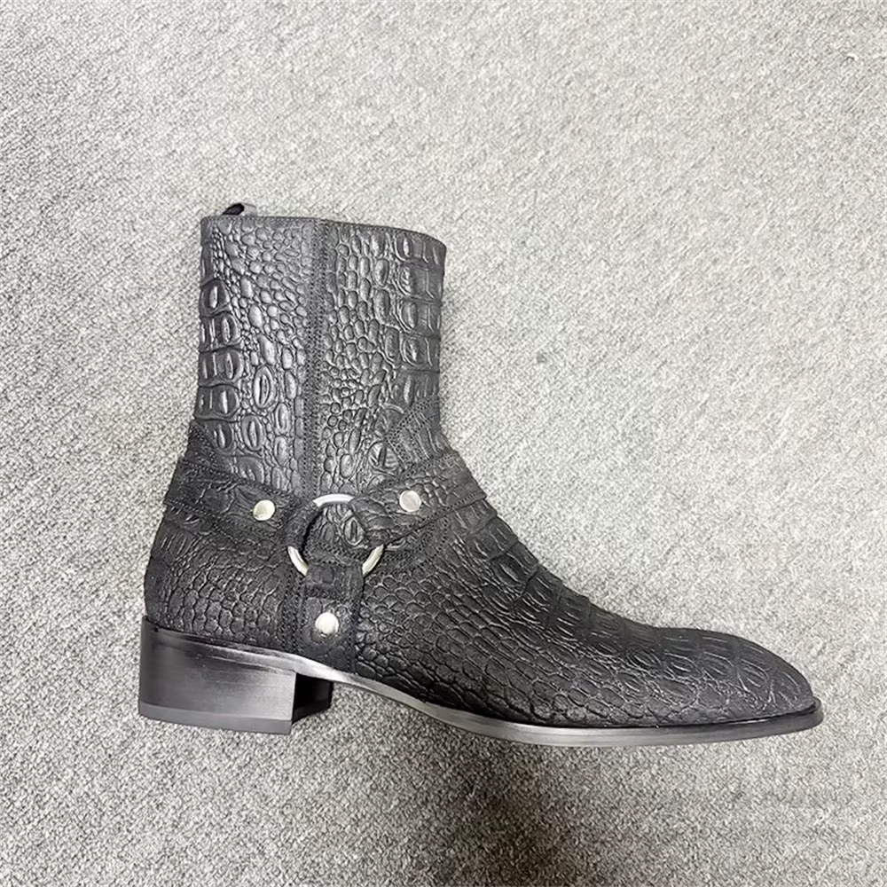 Bottes Chelsea de style britannique pour hommes