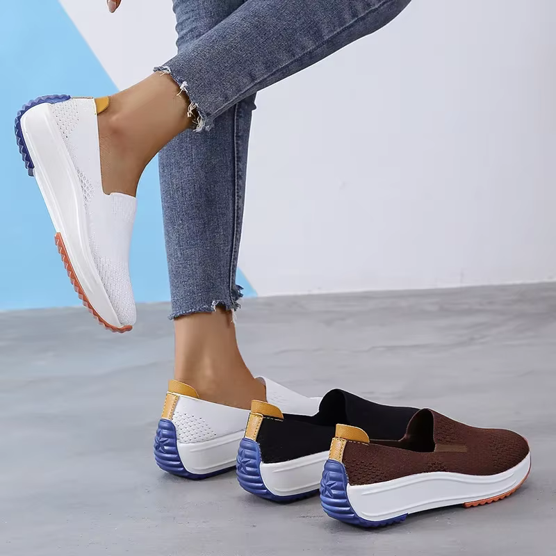Baskets en maille respirante pour femmes