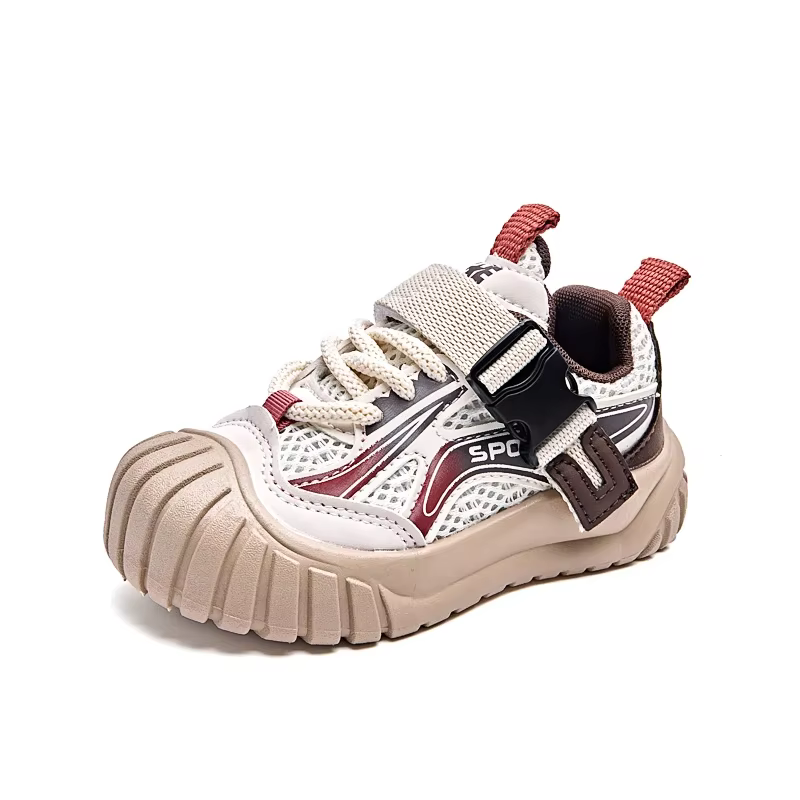 2025 nouvelle mode garçons filles chaussures de Tennis orteils coiffés confortables enfants baskets maille respirant