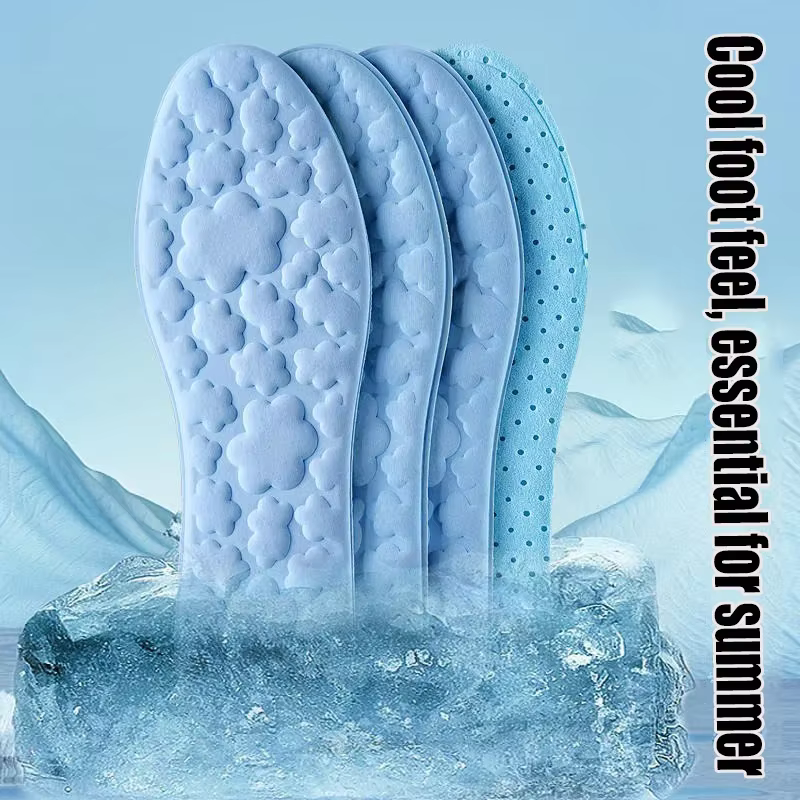 Semelles intérieures en mousse à mémoire de forme pour chaussures