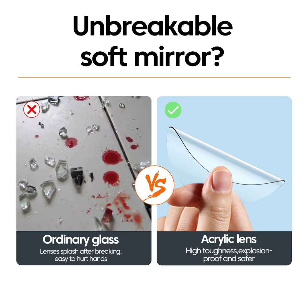 Kit de clips pour miroir Selfie, objectif de caméra pour Smartphone, pour IPhone, Samsung, Streaming en direct, Photo, vidéo, accessoires Vlog