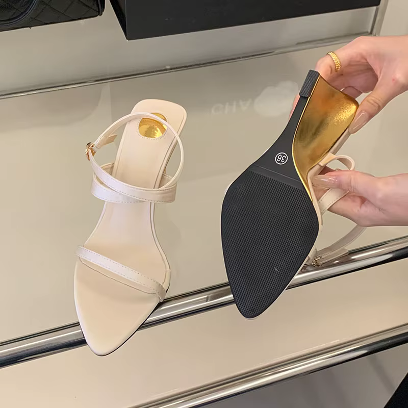 Nouvelles Sandales Compensées à Talons Hauts pour Femmes