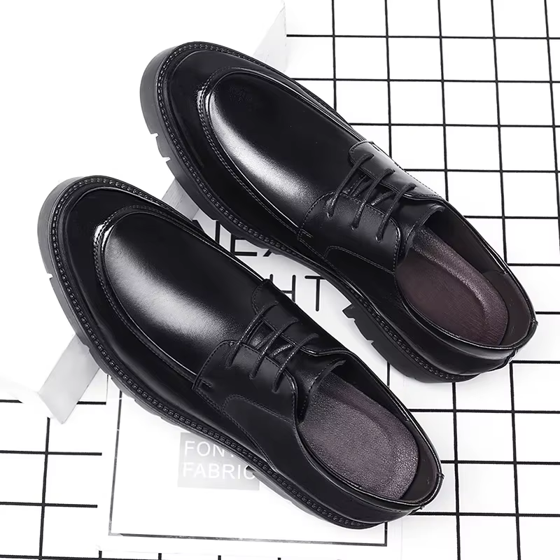 Hommes chaussures mode 8-10 cm hauteur augmentant chaussure automne à l'intérieur