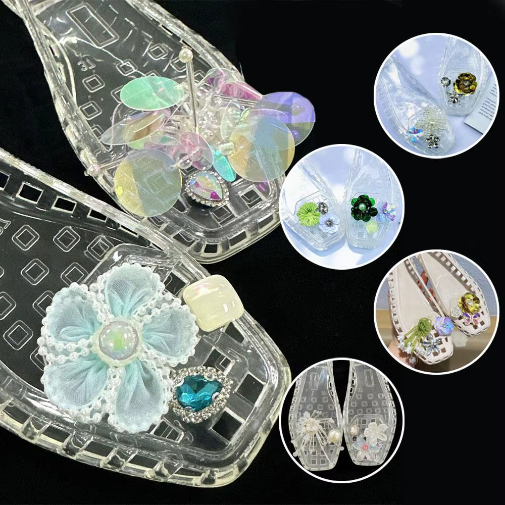 Ensemble de pinces à chaussures en cristal