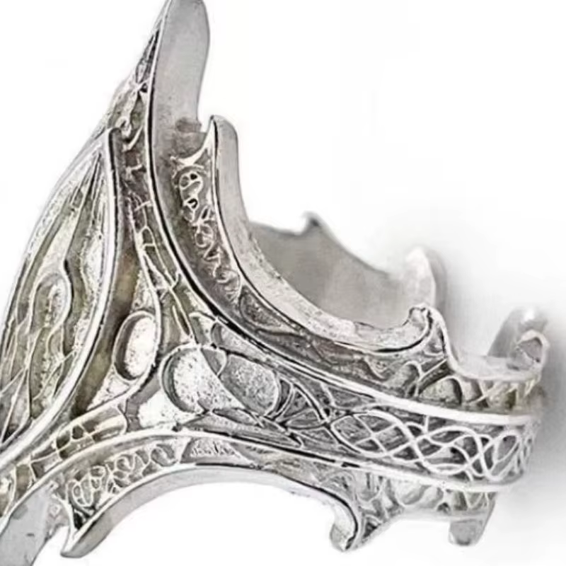 Bague ouverte de Style gothique pour hommes et femmes, motif irrégulier Vintage personnalisé, bijoux, accessoires de fête, cadeau