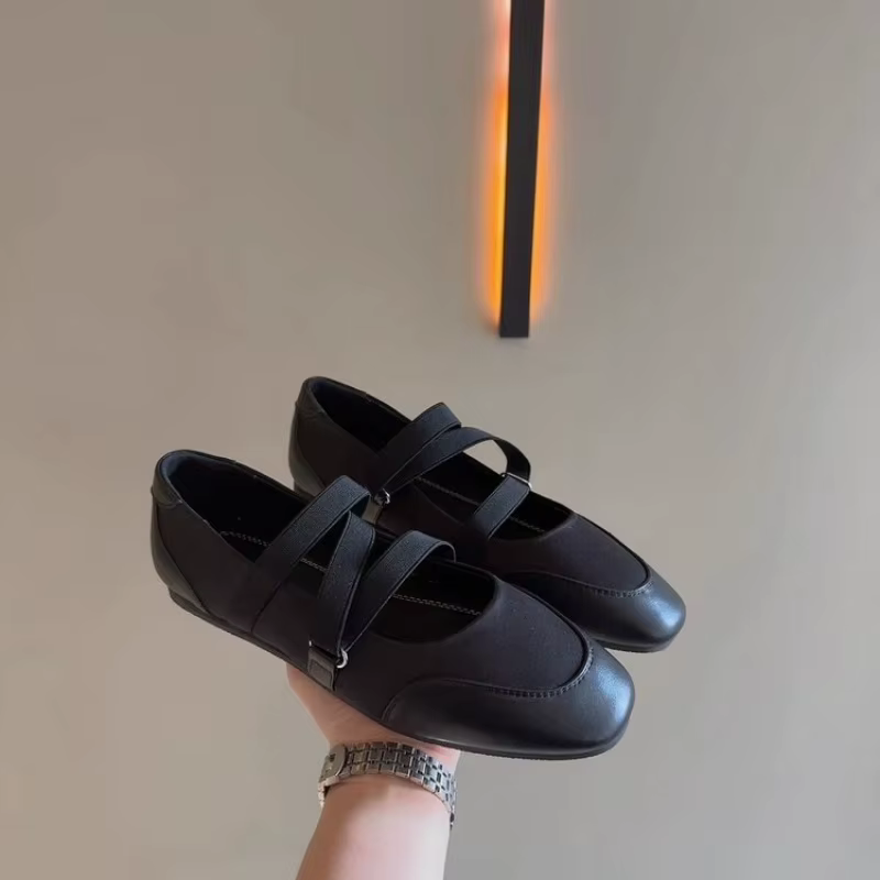 Nouvelles chaussures plates Mary Jane printemps/automne 2025
