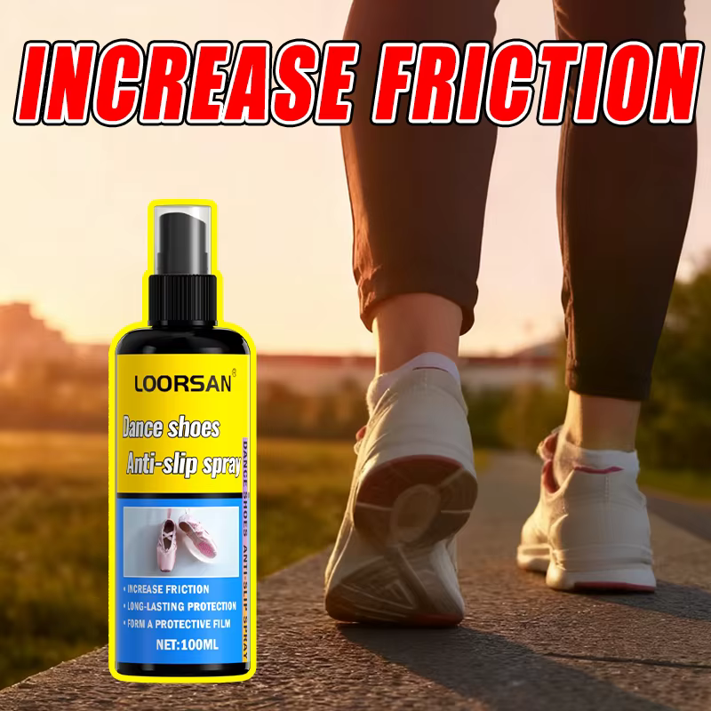 Spray antidérapant pour chaussures 100 ml – Améliore la Traction