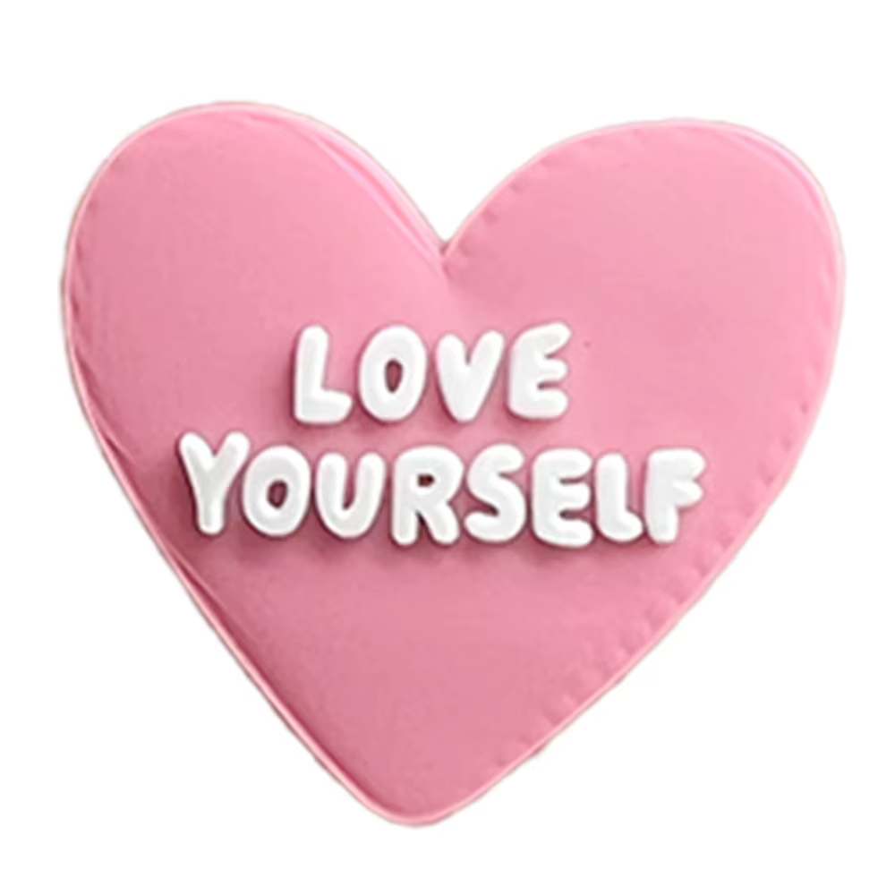 Breloques de chaussures Love Yourself