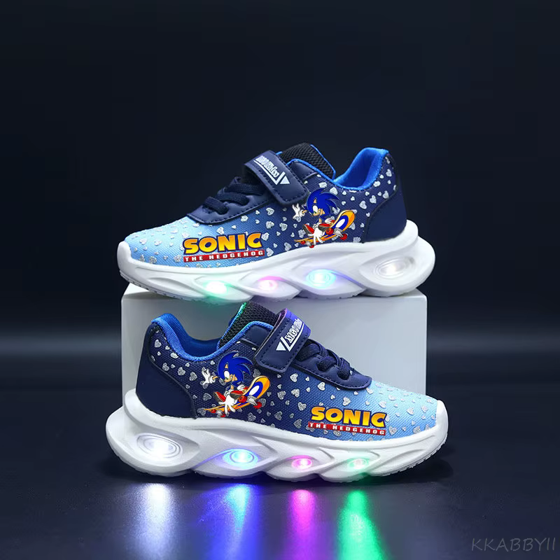 Baskets lumineuses Sonic : Nouvelles baskets LED pour étudiants