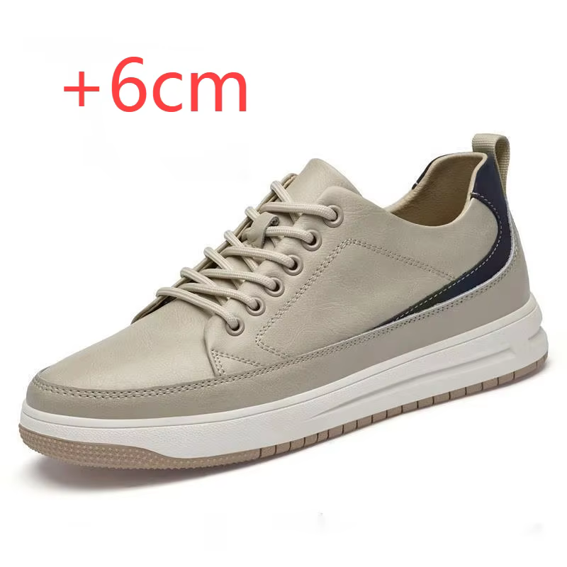 Chaussures rehaussantes en cuir pour hommes