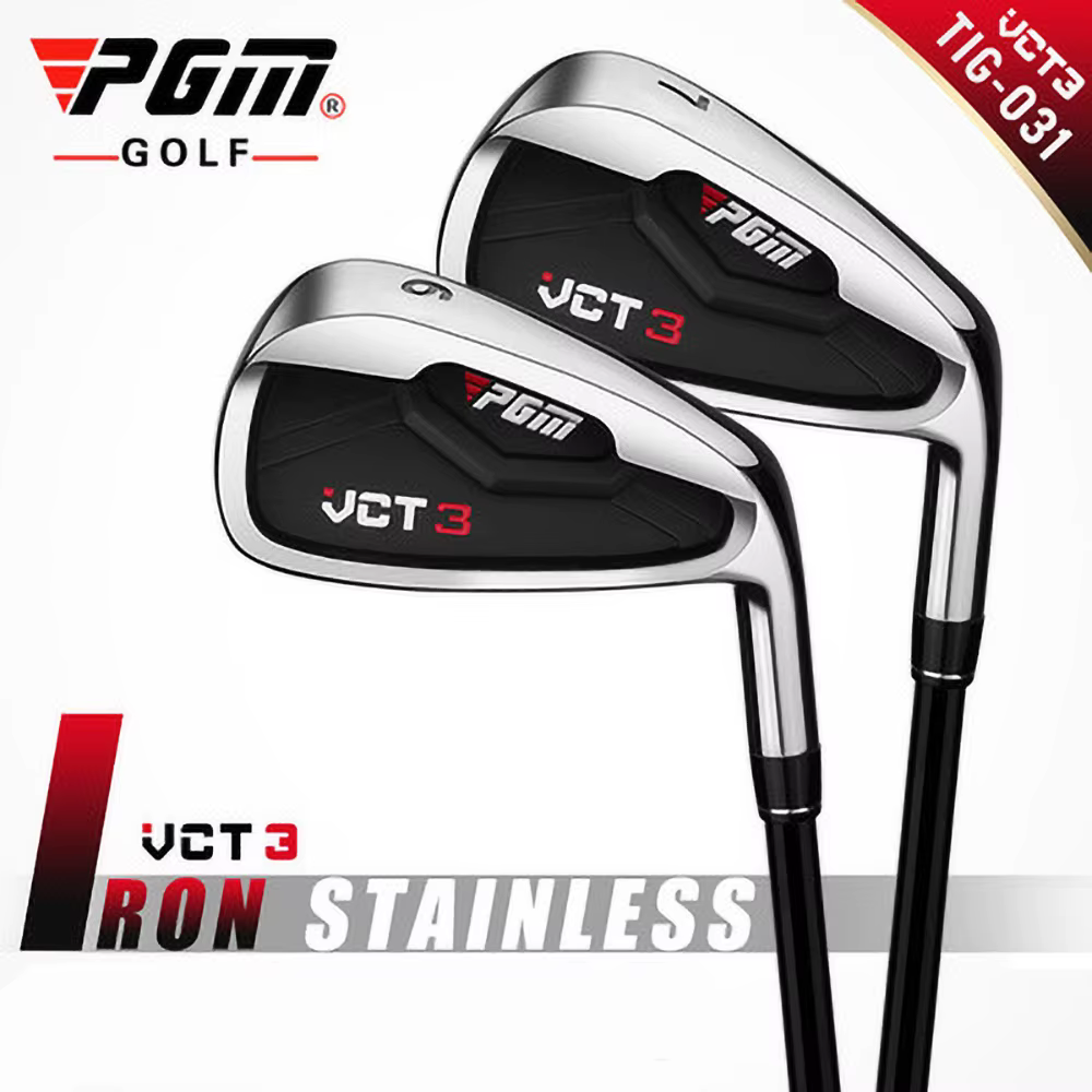 Fers de golf PGM (5, 6, 7, 8, 9, PW, S) avec tiges en graphite pour golfeurs droitiers – Flex S/R