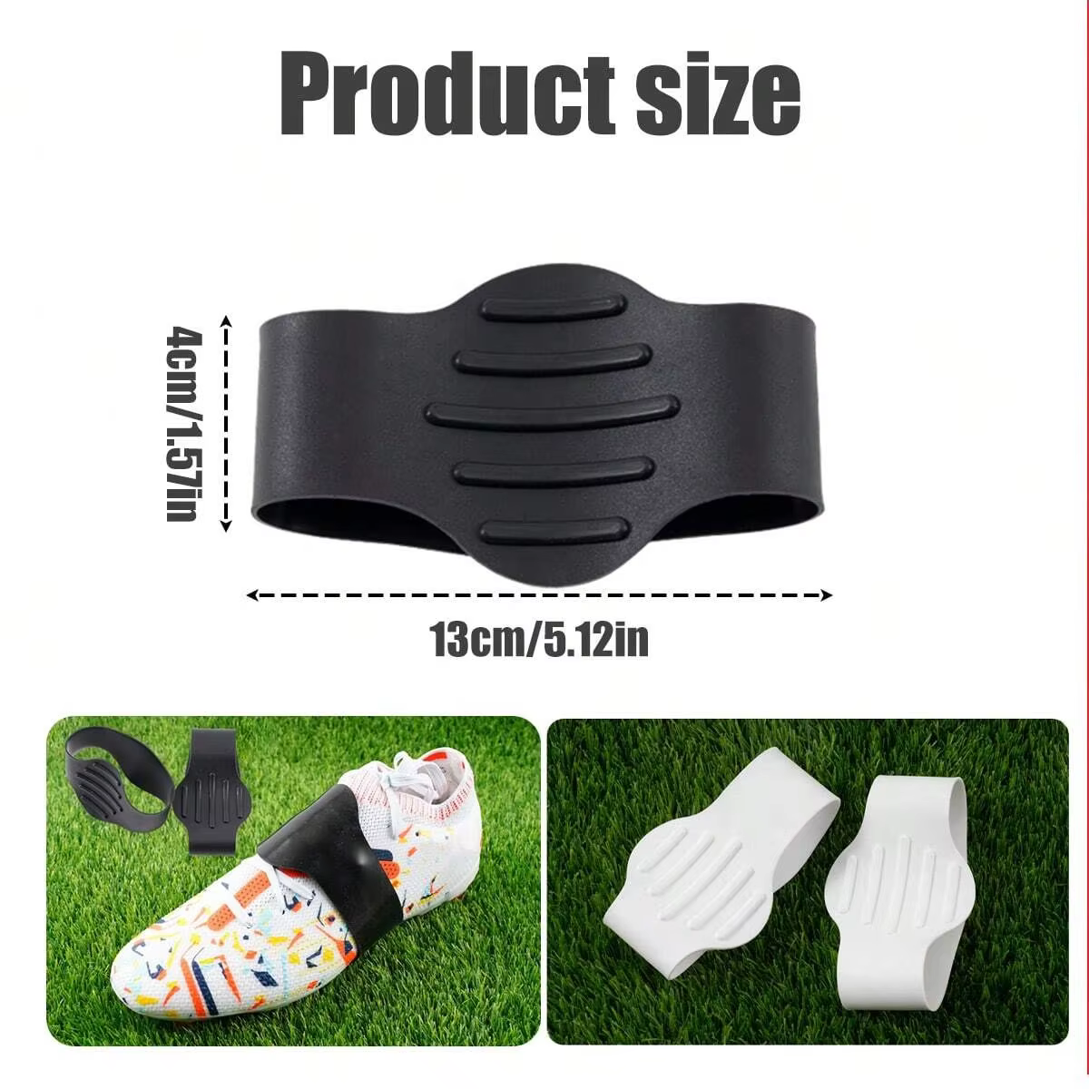 Couvre-chaussures en silicone pour le football