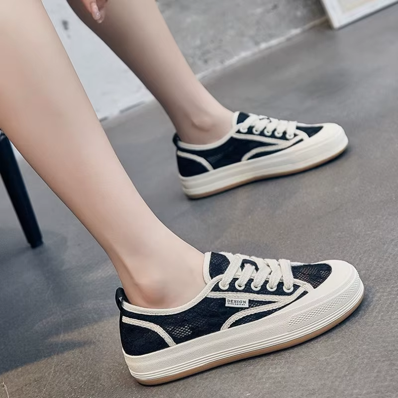 Chaussures de tennis en toile pour femmes