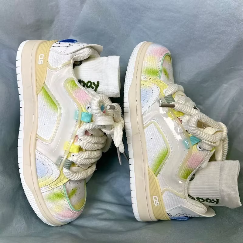 Baskets Colorées de Haute Qualité pour Homme et Femme