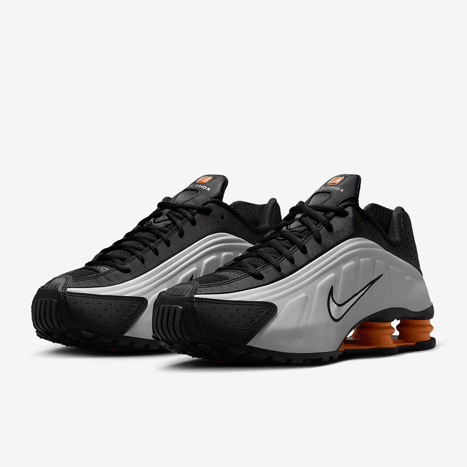 Nike véritable SHOX R4 chaussures de course basses rembourrées résistantes à l'usure pour hommes HQ1988-003