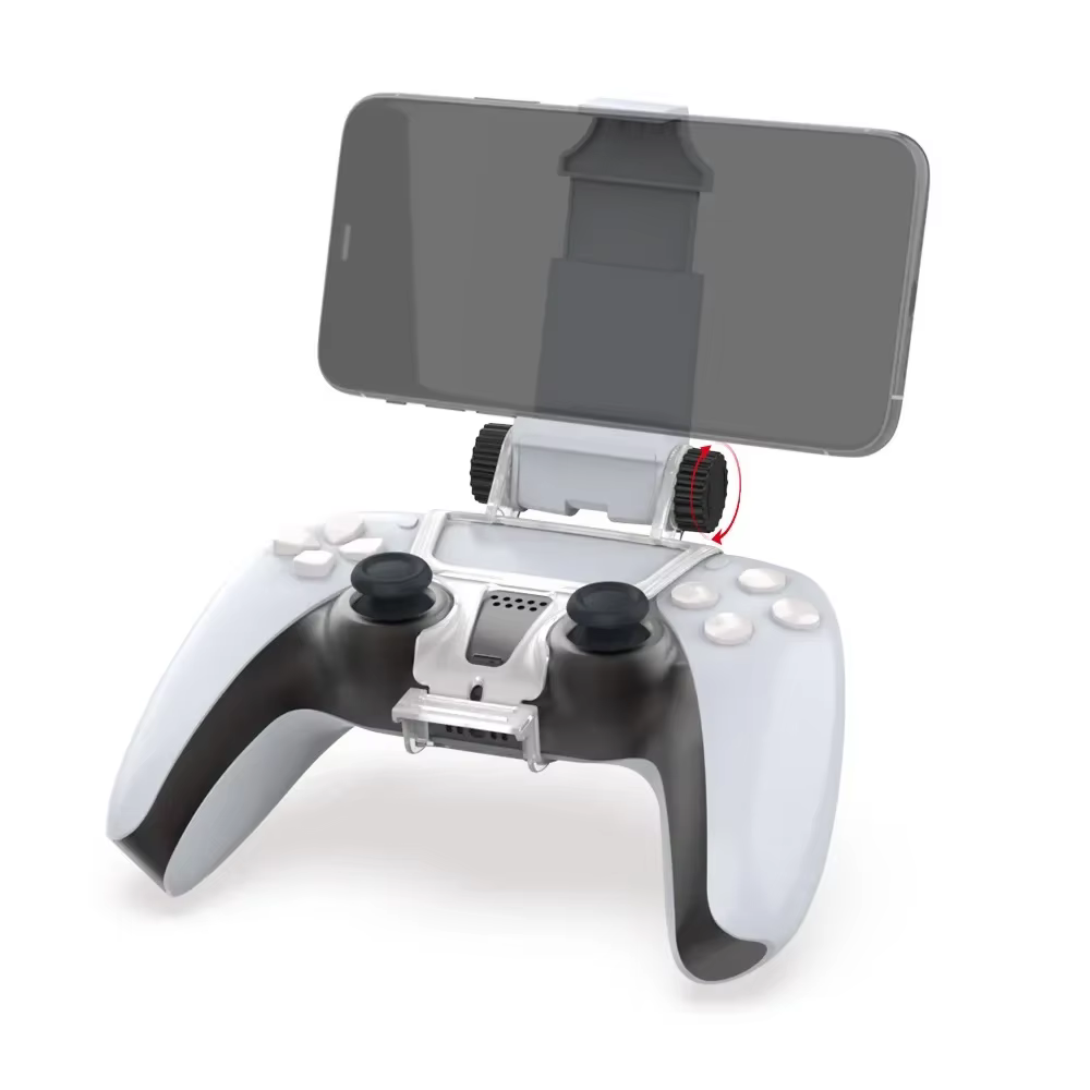 Pour contrôleur PS5 DualSense accessoires pince de téléphone portable support de pince support de montage de poignée de téléphone intelligent réglage de l'angle