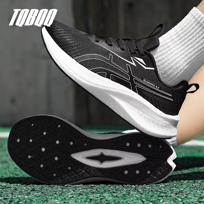 Chaussures de course légères et coussinées pour hommes