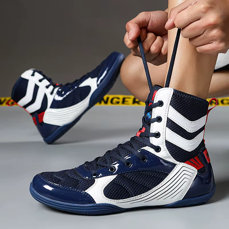 Chaussures de lutte antidérapantes