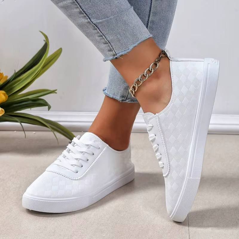 Nouvelles baskets pour femmes 2026 – Chaussures plates d'extérieur confortables
