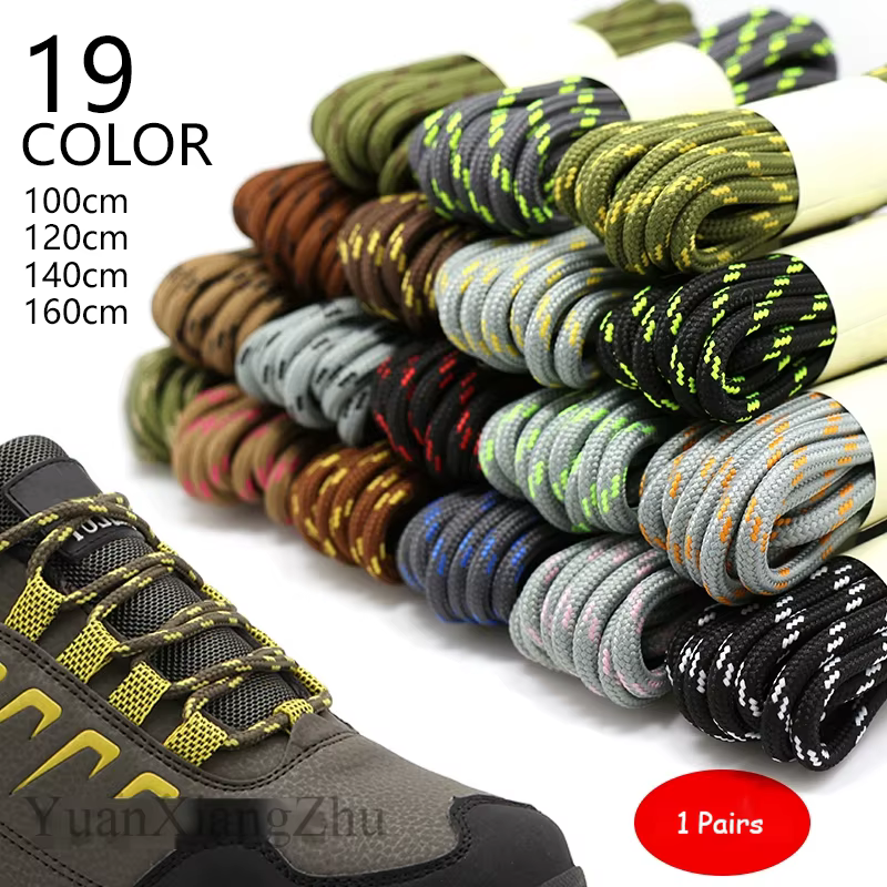 1 paire de lacets ronds en Polyester Durable