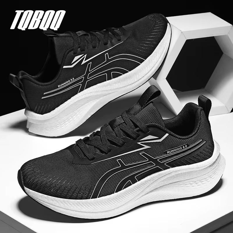 Chaussures de course légères et coussinées pour hommes