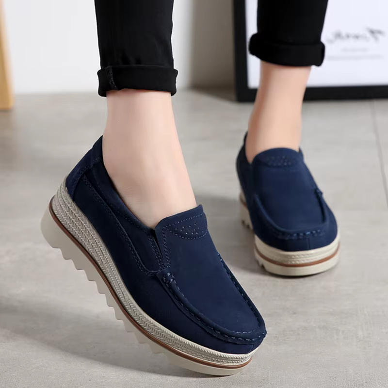 Nouvelles grosses baskets femmes chaussures mode plate-forme mocassins