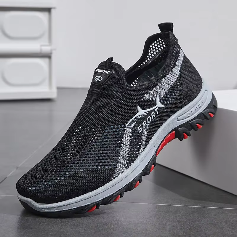 2025 chaussures de randonnée respirantes hommes Air Mesh espadrilles décontractées pour l'extérieur