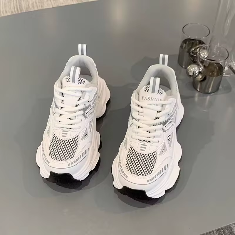 Baskets plateforme 2026 pour femme – Chaussures de sport décontractées antidérapantes à semelle épaisse – Confortables et polyvalentes – Zapatos Mujer