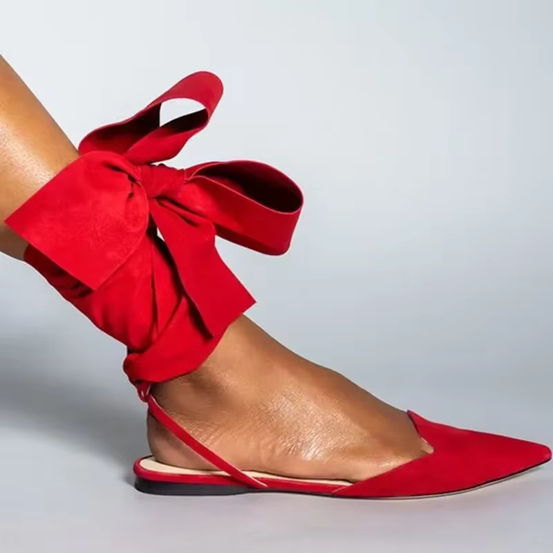 Chaussures pour femmes en promotion 2025 – Sandales d'été à bout pointu