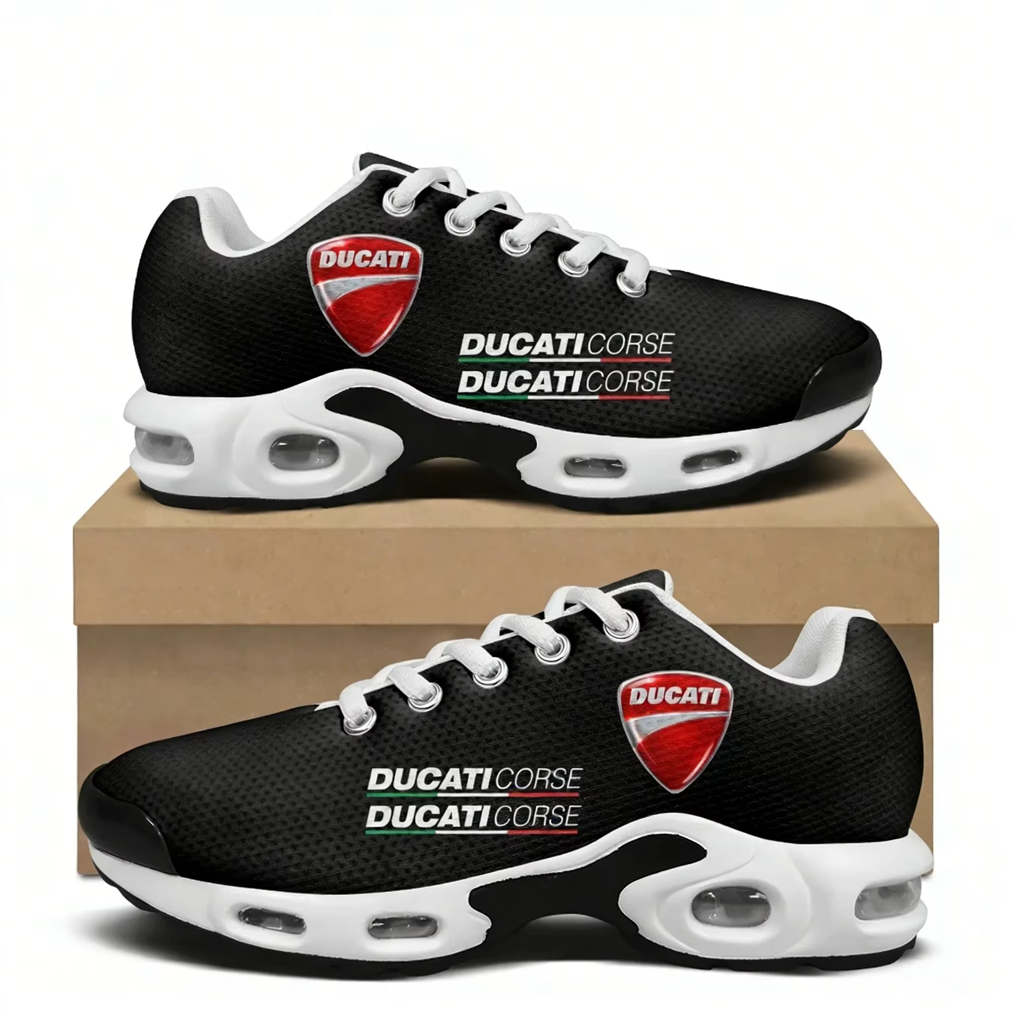 D-Ducatis Baskets à coussin d'air pour hommes