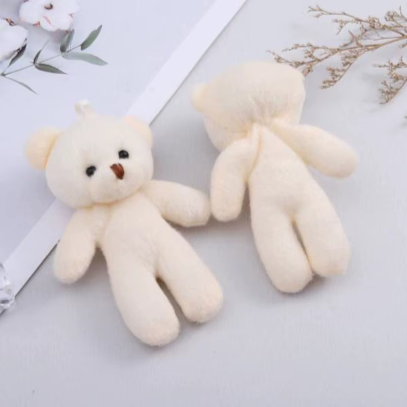 NOUVEAU Lot de 10/12/18/20 Pièces – Accessoires DIY pour Fêtes d'Anniversaire et Mariages – Mini Ours en Peluche Mignons de Dessin Animé – Cadeaux pour Filles – Jouets Poupées
