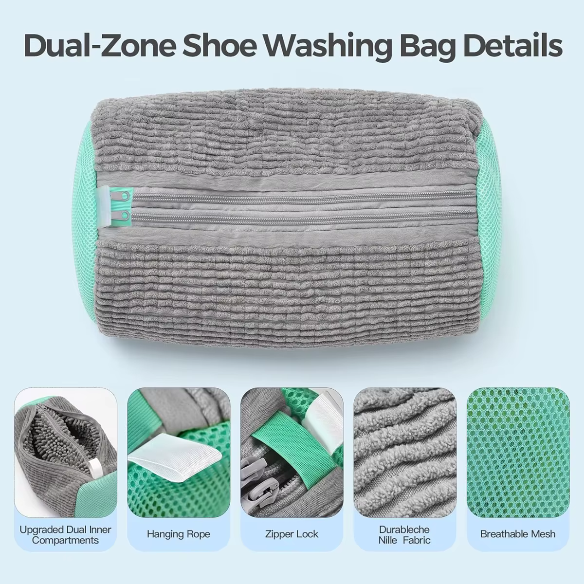 Sac de lavage protecteur pour chaussures