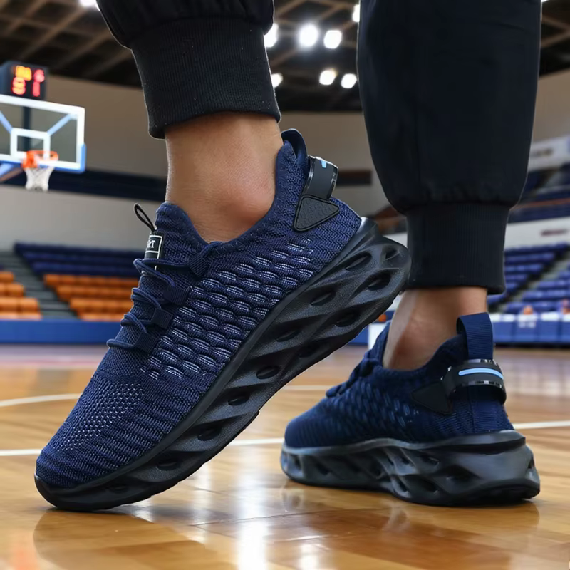 Baskets de basket-ball athlétiques pour hommes