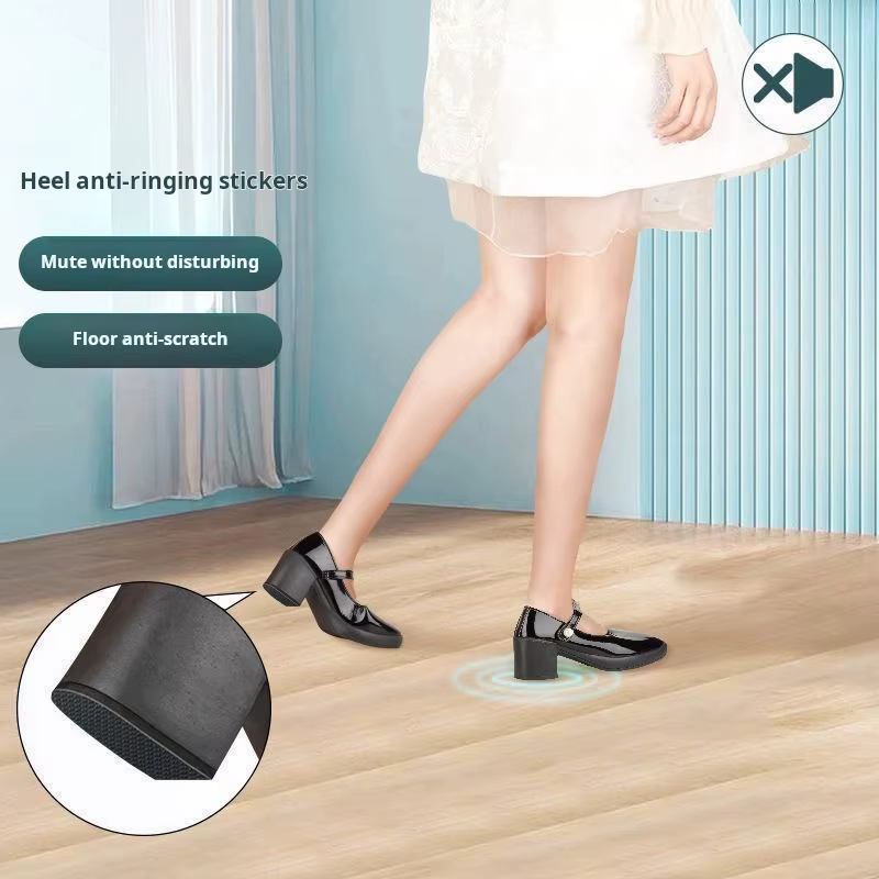 Ruban antidérapant pour semelle de chaussure DIY – Coussinets de talon ultra-adhésifs et durables découpés