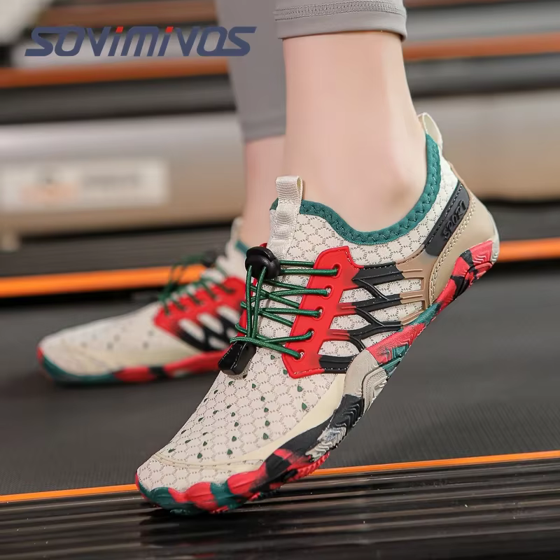 Cross-Trainer pour hommes | Chaussure pieds nus et minimaliste | Semelle zéro chute | Boîte à bout large pour femmes