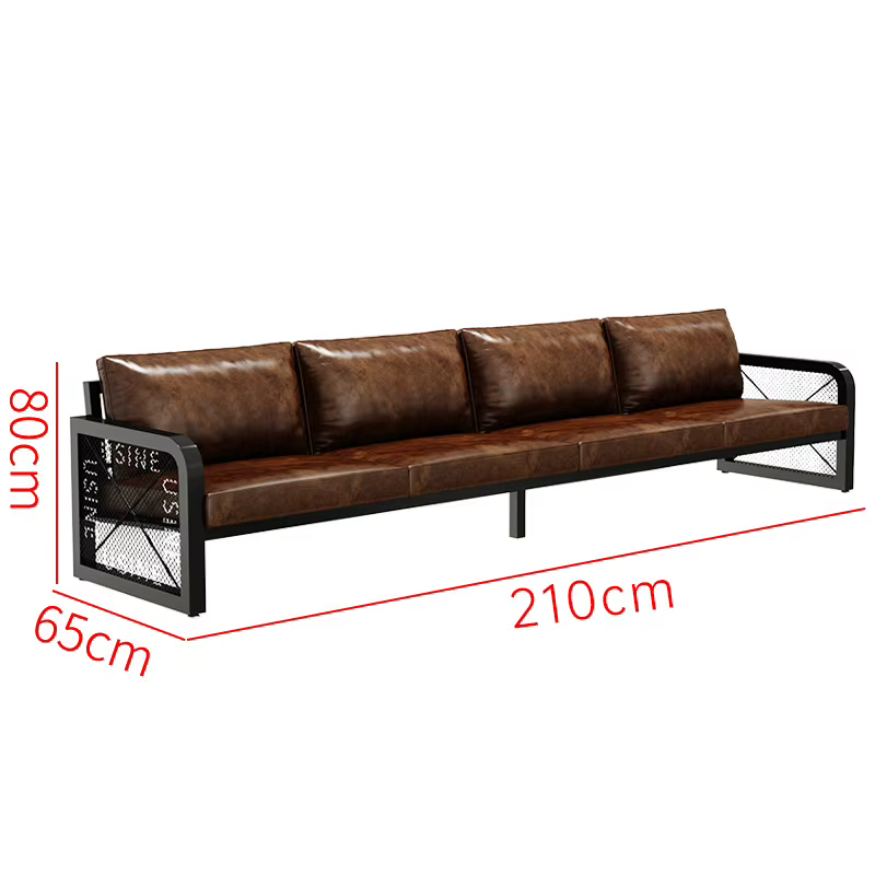 Cabine de Bar canapé style industriel rétro pub maison de thé bar clair boutique de barbecue musique salle à manger bar table commerciale et chaise combinat