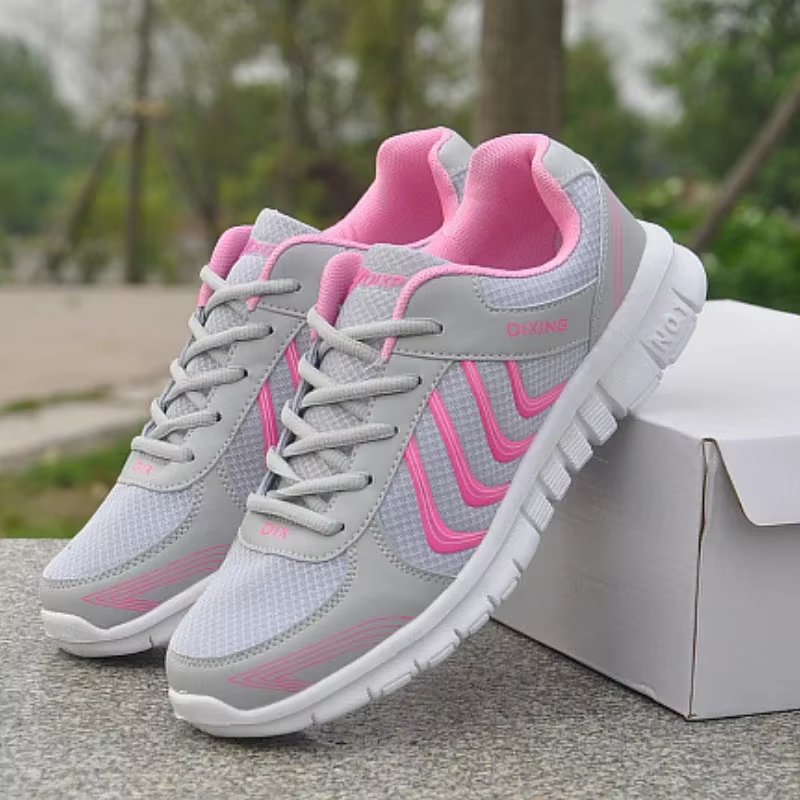 Chaussures de course légères en maille respirante pour hommes et femmes