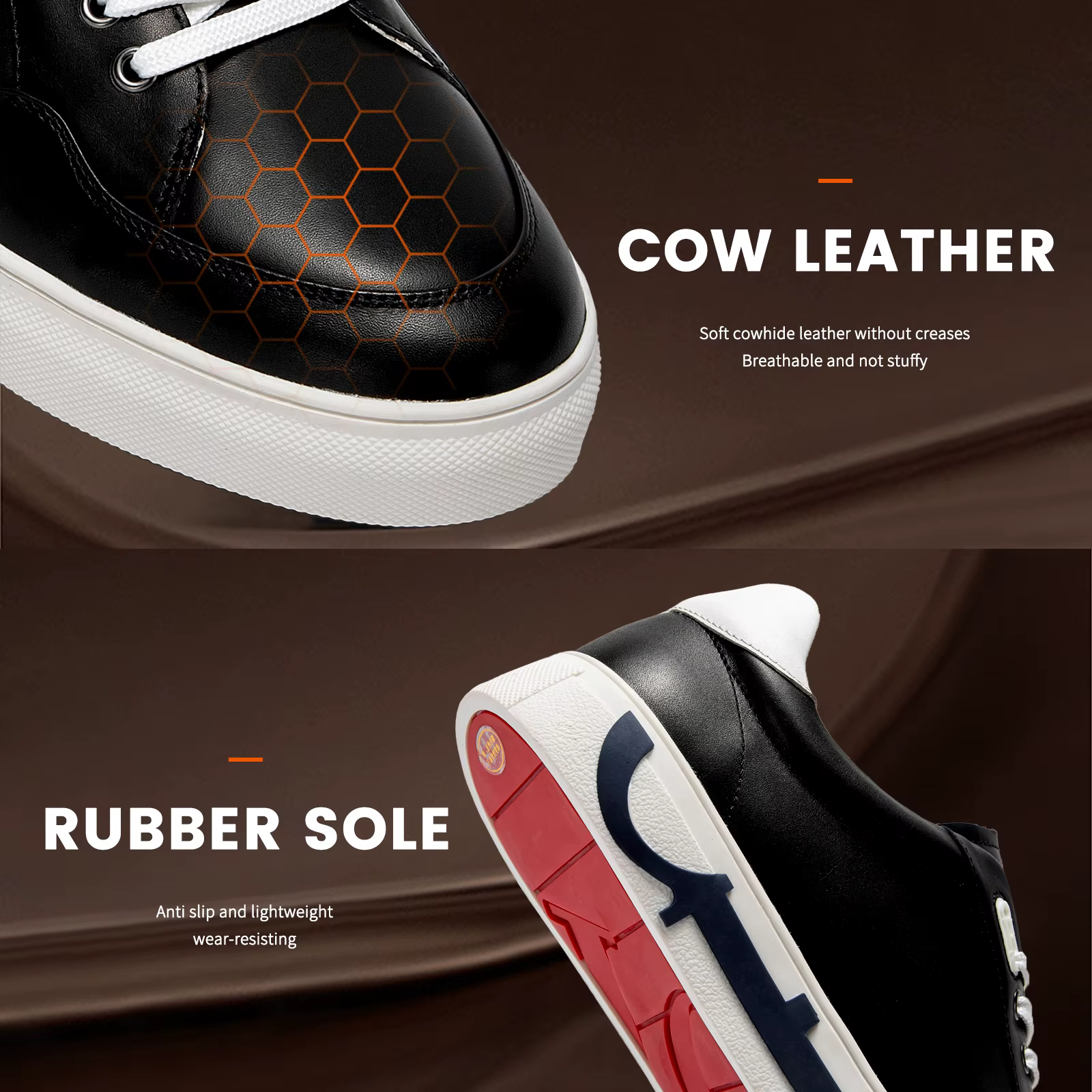 Style classique nouveauté chaussures décontractées pour hommes léger confort polyvalent baskets