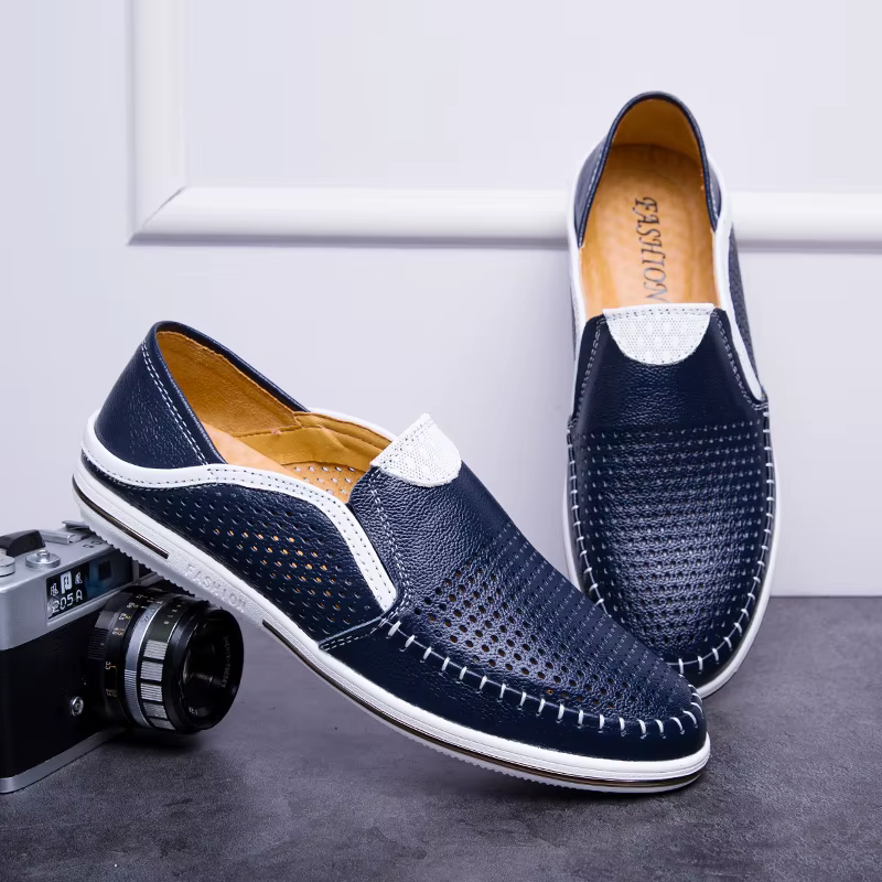Mocassin respirant pour hommes