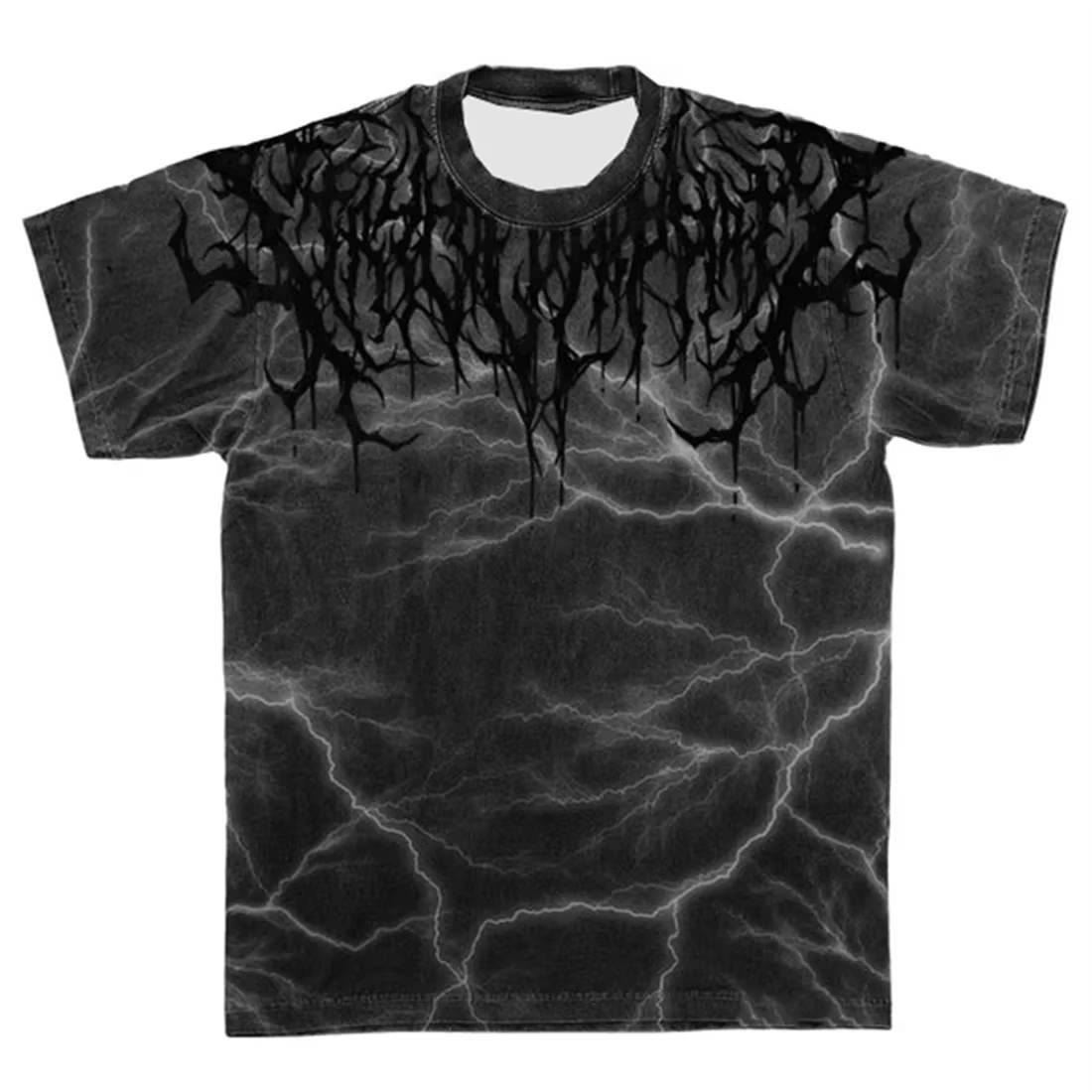 Style gothique hommes mode Cool à la mode femmes T-shirt été automne 3D imprimé décontracté col rond manches courtes nouveau T-shirt 2025