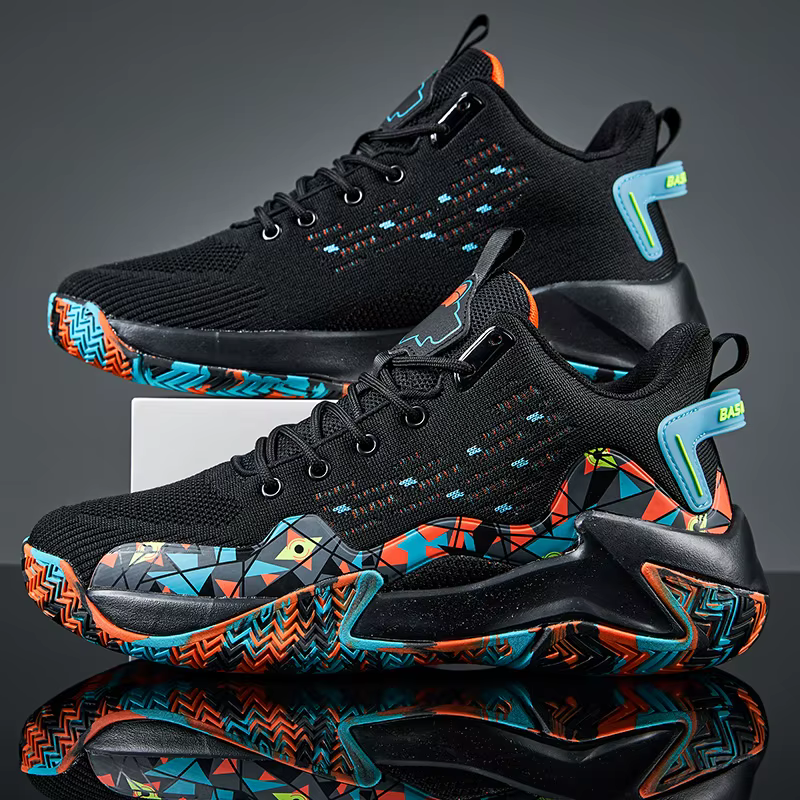 Nouvelles chaussures de basket-ball à tige haute