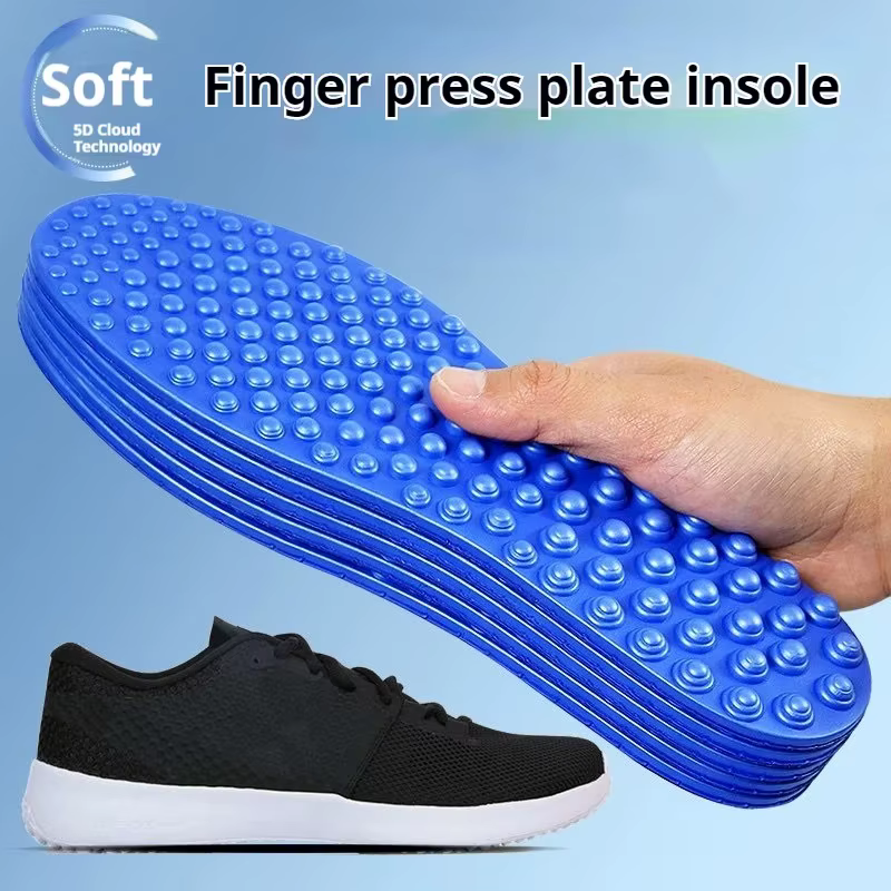 1 paire doigt pression conseil Massage semelle intérieure soulager la Fatigue des pieds chaussures semelles hommes femme