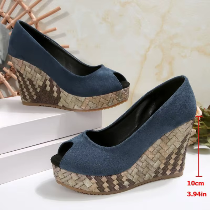 LIHUAMAO – chaussures à talons hauts en daim pour femmes