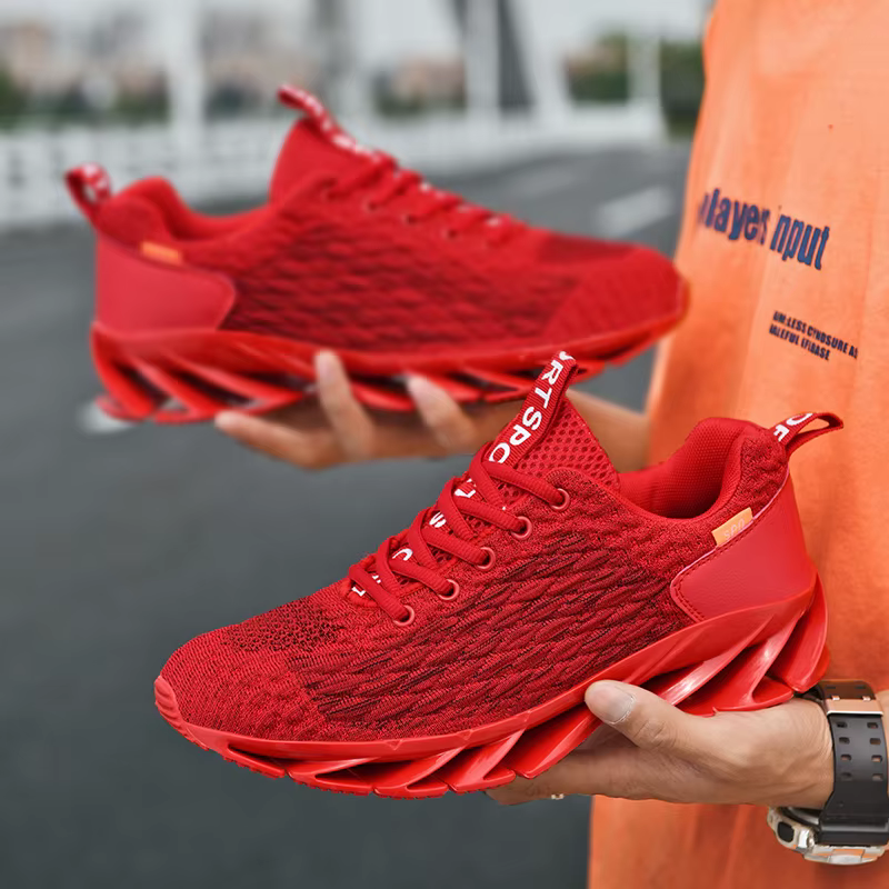 Mode hommes baskets printemps automne femmes chaussures de ville respirant antidérapant homme chaussure de course Feminino Zapatillas Hombre