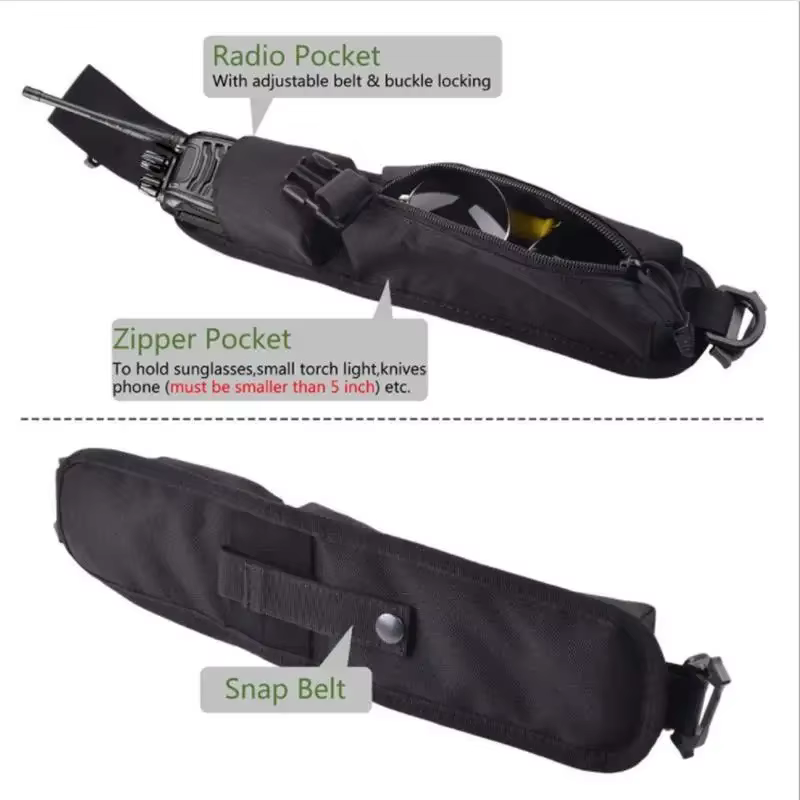 Sac à dos de chasse, sangle d'épaule, pochette d'accessoires, sac Molle, poches multifonctions pour outils EDC, Sport de plein air, petites pochettes compactes
