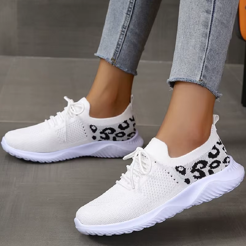 Baskets femme mélange couleur chaussures De sport