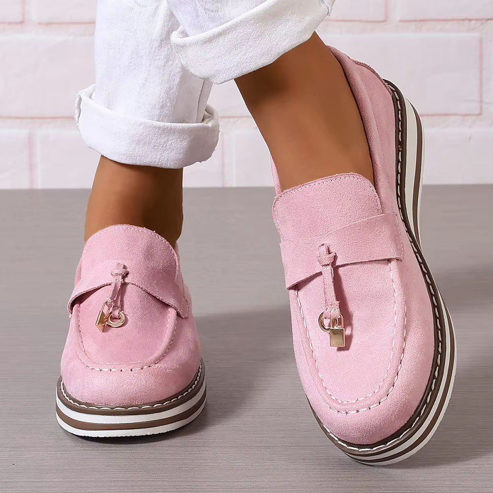 Chaussures en daim pour femmes